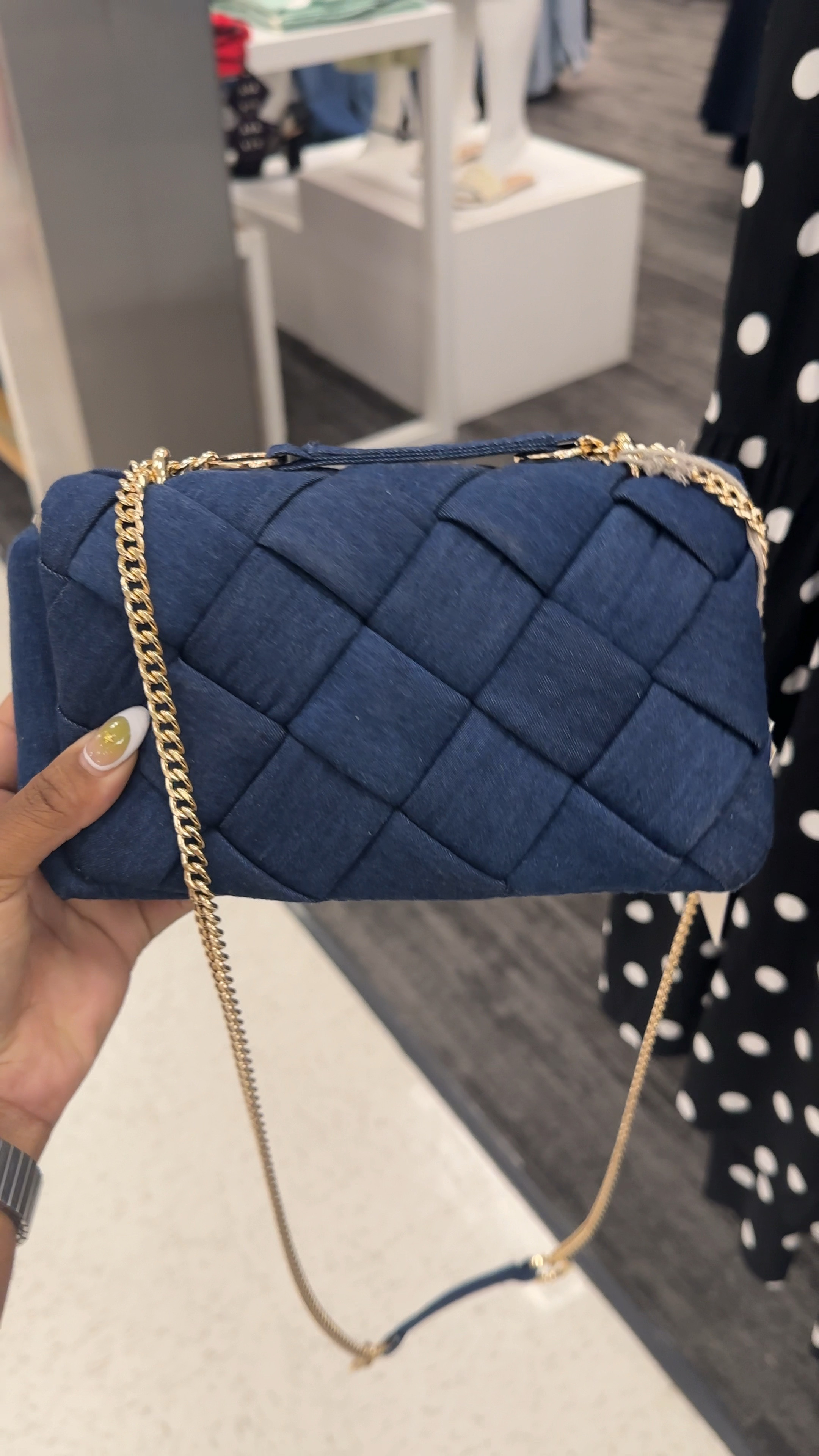 Great affordable dupe of the Coach Quilted Denim Tabby 20!

#LTKitbag #LTKVideo #LTKstyletip