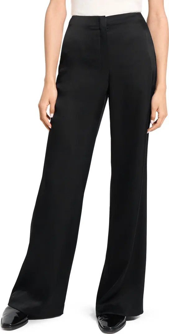 Fluid Satin Wide Leg Pants | Nordstrom