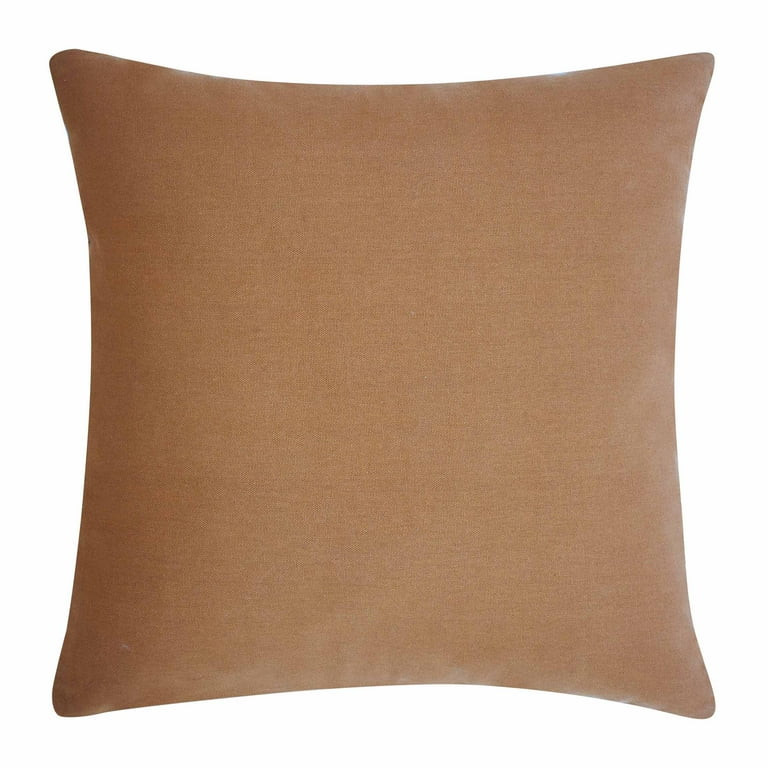 Mainstays 18" x 18" Brown Houndstooth Woven Decorative Pillow | Walmart (US)