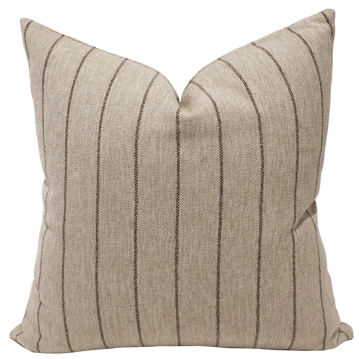 Heritage Stripe - Brown Pillow Cover | Hackner Home (US)