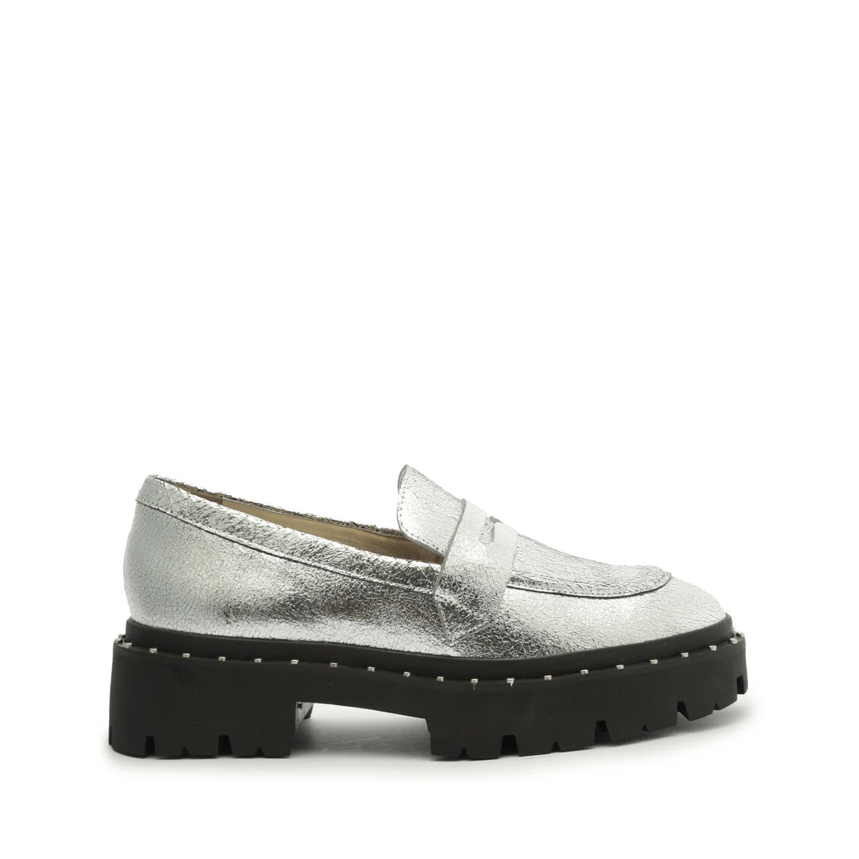 Christie Studs Crackled Leather | Schutz Shoes (US)