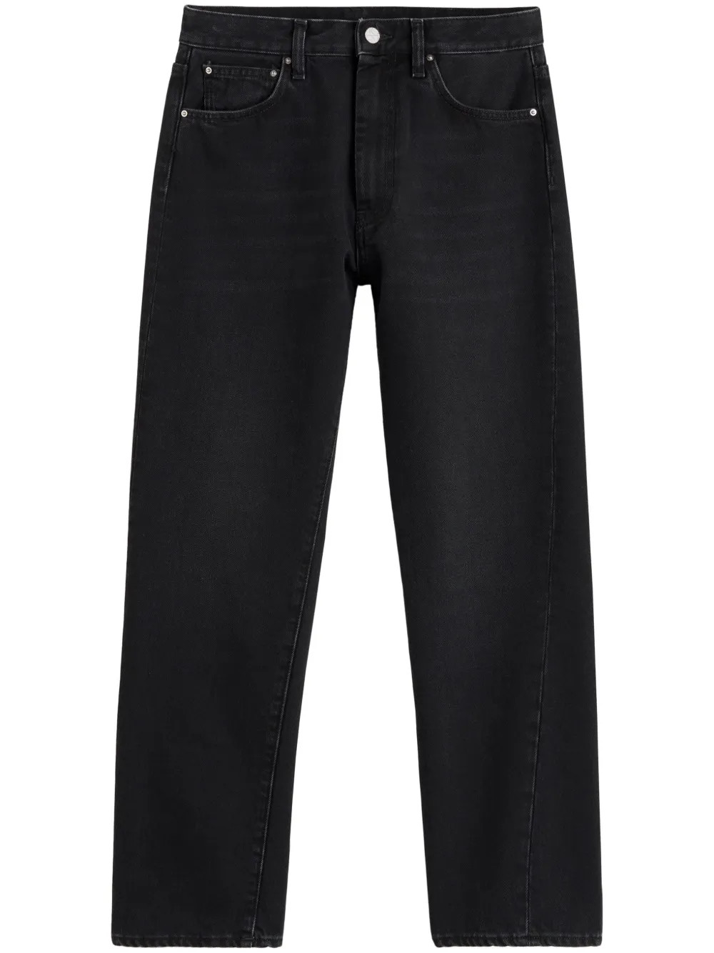 TOTEME Organic Cotton Jeans | Black | FARFETCH UK | Farfetch Global