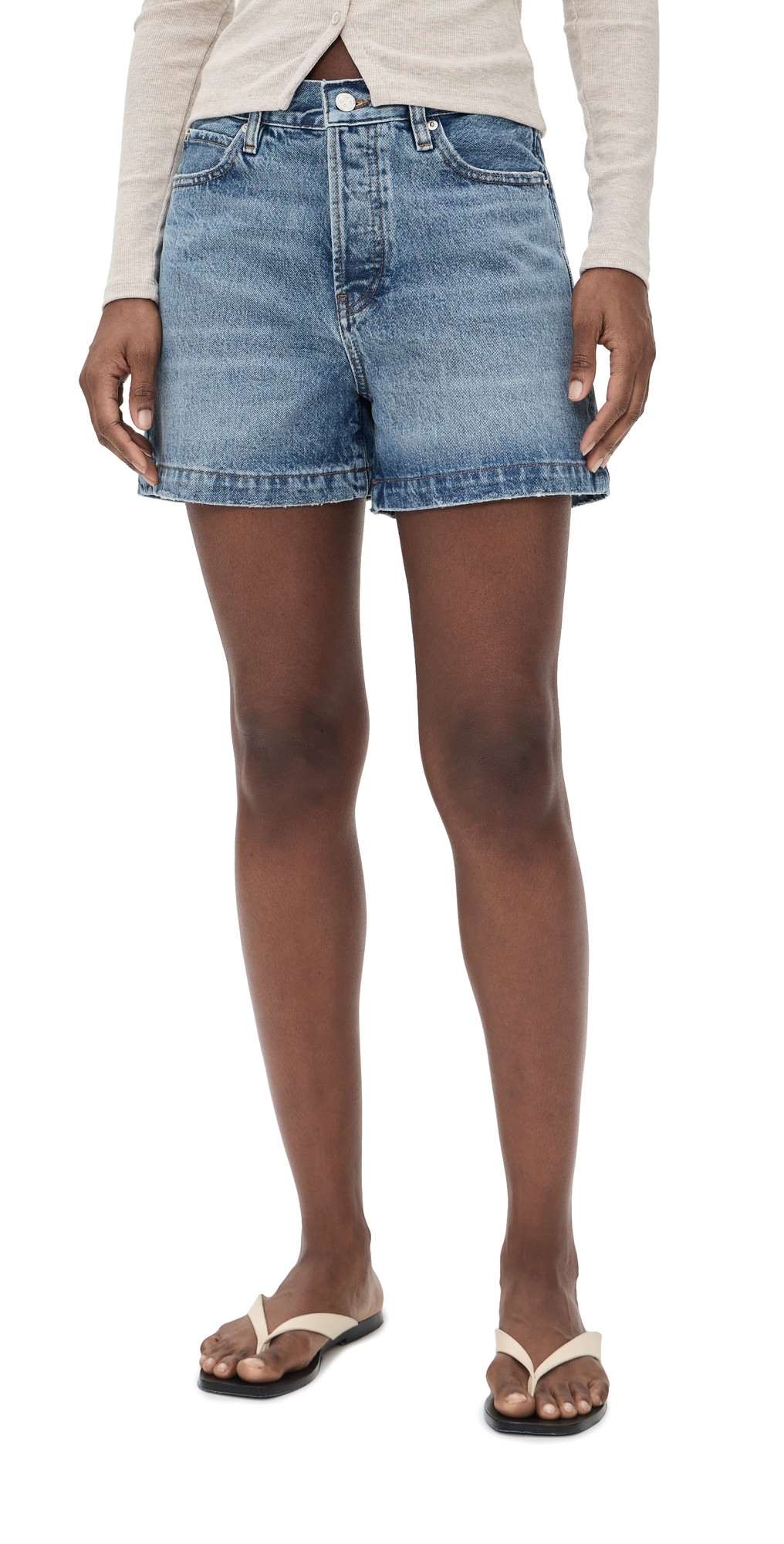 FRAME The Everyday Denim Shorts Tempo 28 | Shopbop