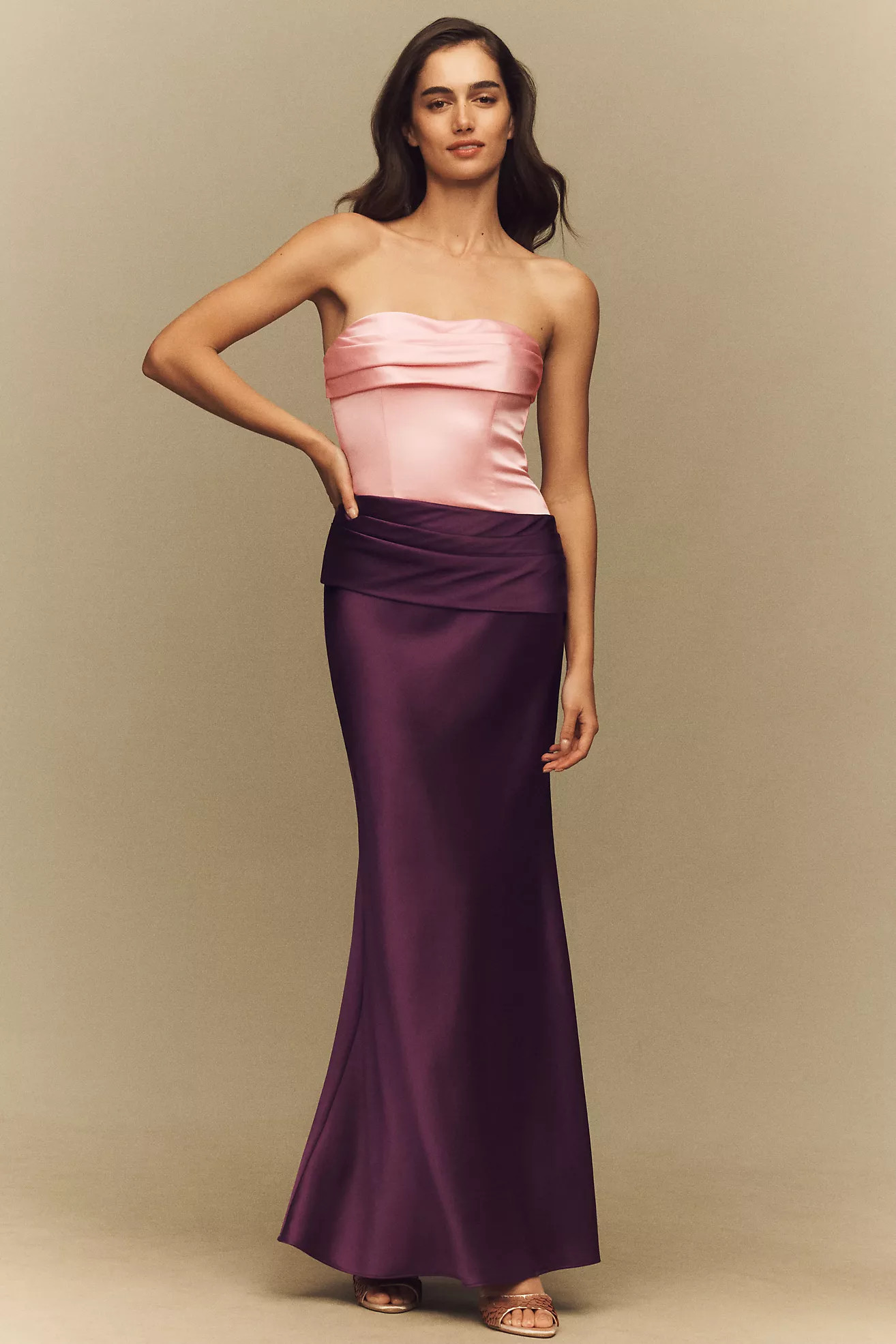 Mare Mare Isabella Strapless Ruched Corset Dress | Anthropologie (US)