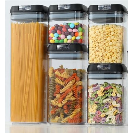 RTR Cereal Container Airtight Food Storage Dry Container Dispenser Kitchen Stackable | Walmart (US)