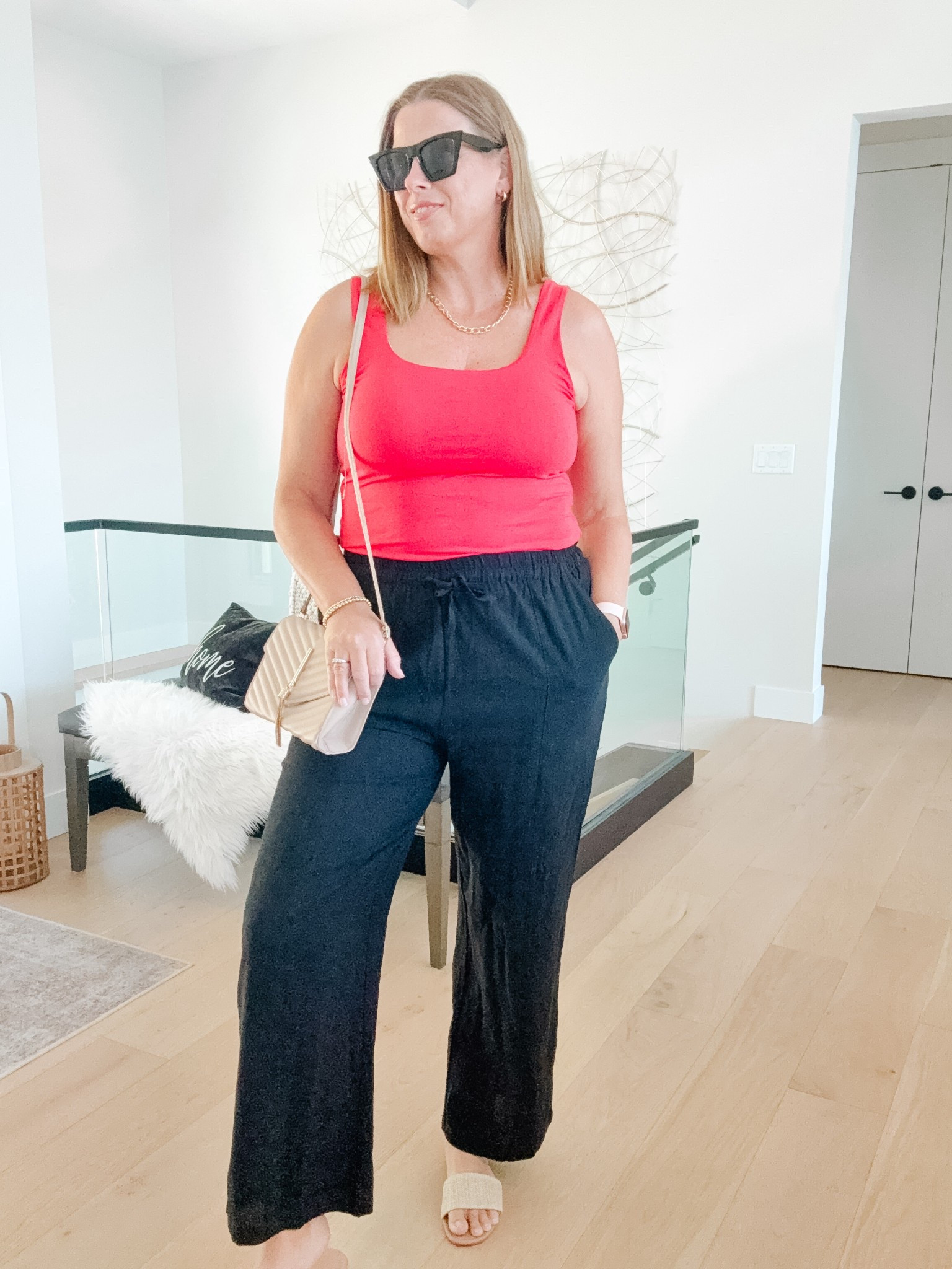 Casual linen summer look
#summeroutfit

#LTKFindsUnder50 #LTKOver40 #LTKStyleTip