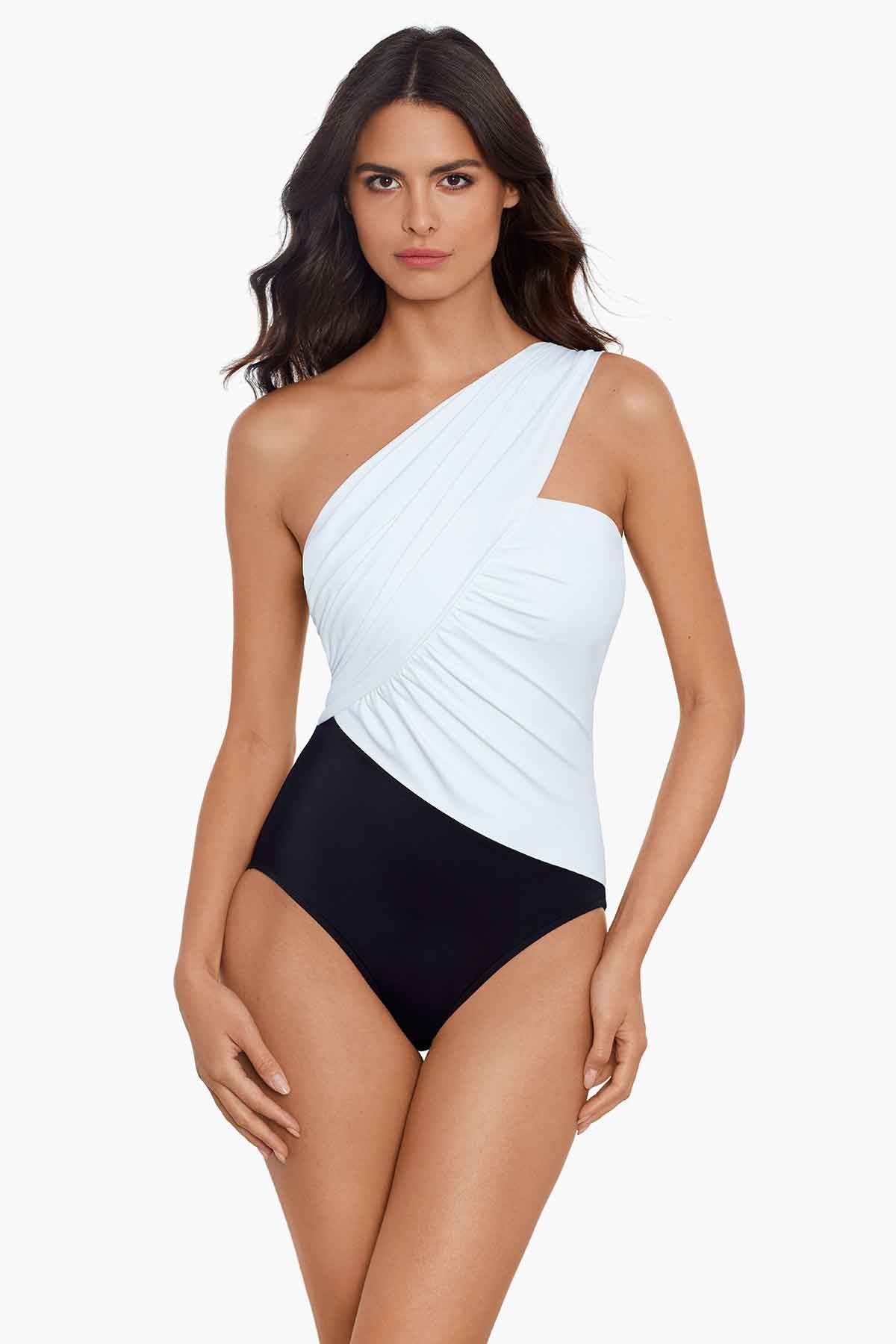 Magicsuit Colorblock Goddess One Piece Swimsuit | MiracleSuit