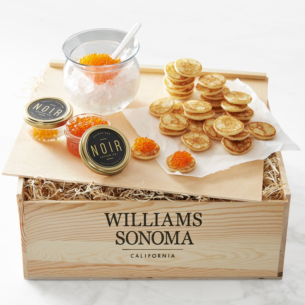 Williams Sonoma Caviar Gift Crate | Williams-Sonoma
