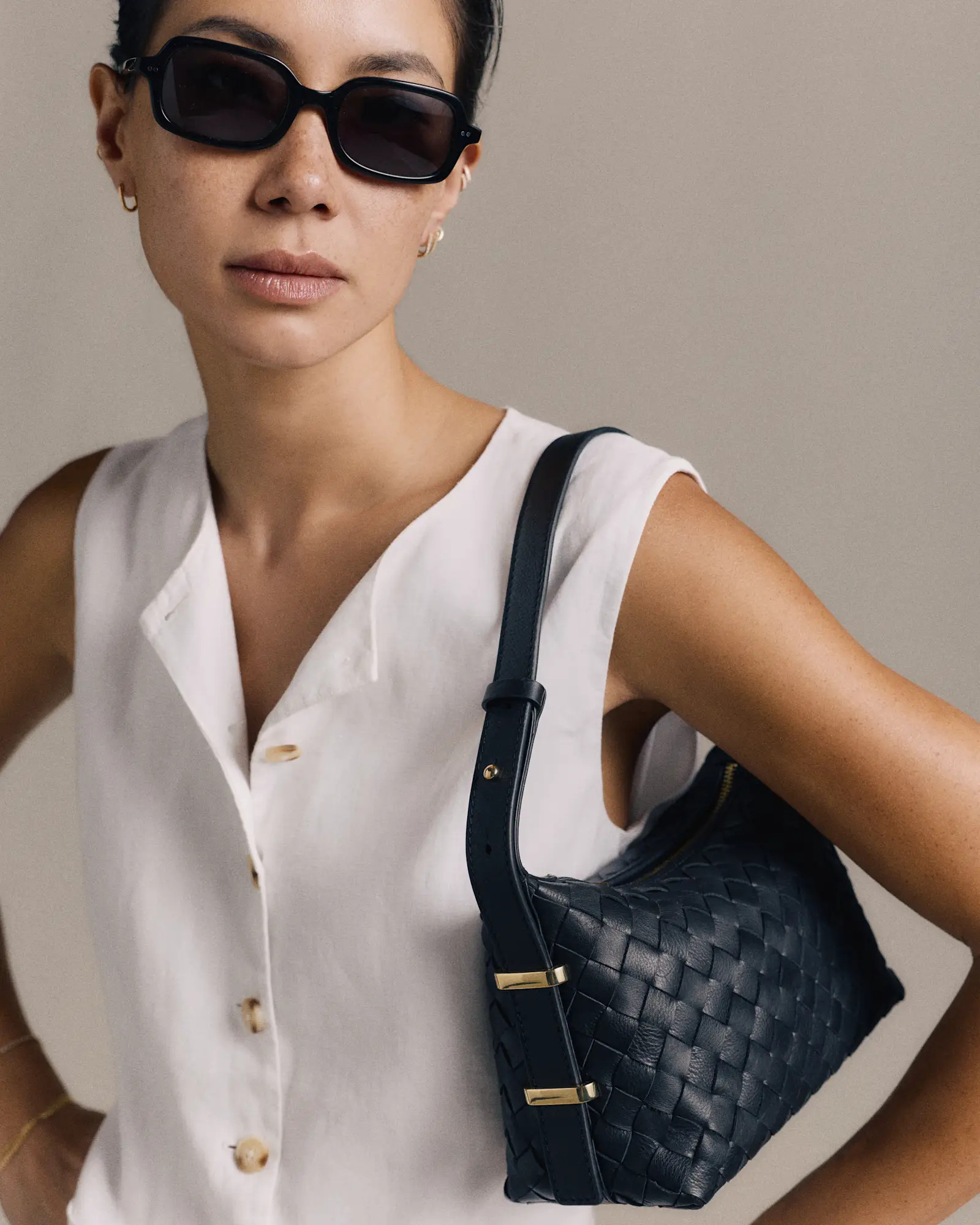Santiago Polarized Acetate Sunglasses | Quince