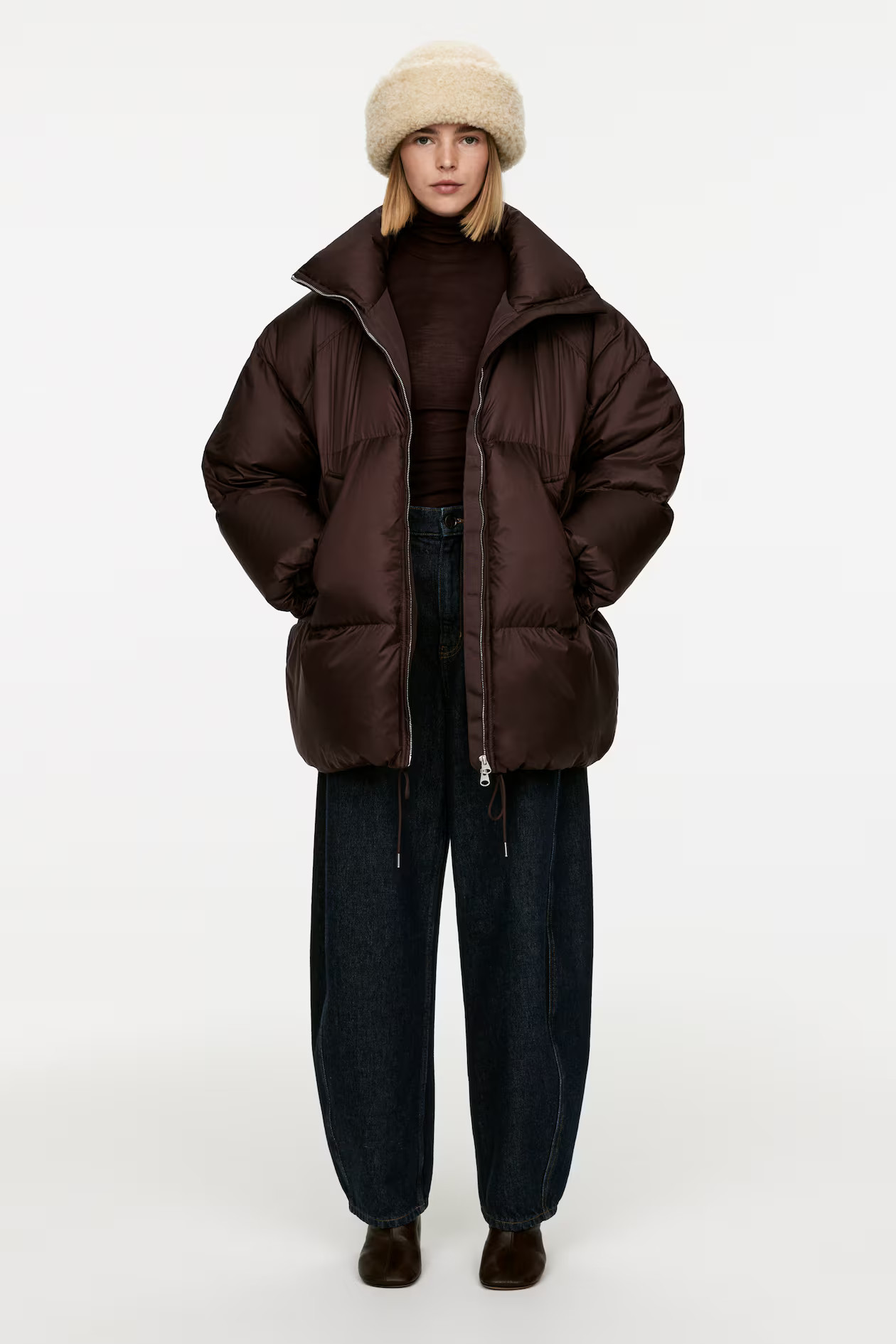 Upcycled Down Relaxed Jacket | H&M (UK, MY, IN, SG, PH, TW, HK)