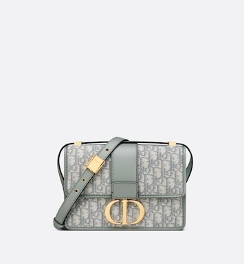 30 Montaigne Bag Gray Dior Oblique Jacquard | DIOR | Dior Couture