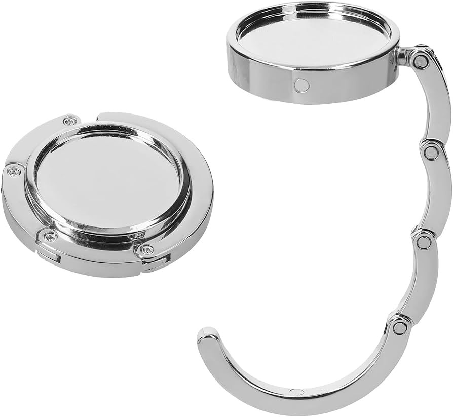 kwmobile Purse Hanger for Table (Set of 2) - Purse Hook for Table - Folding Handbag Hanger - Port... | Amazon (US)