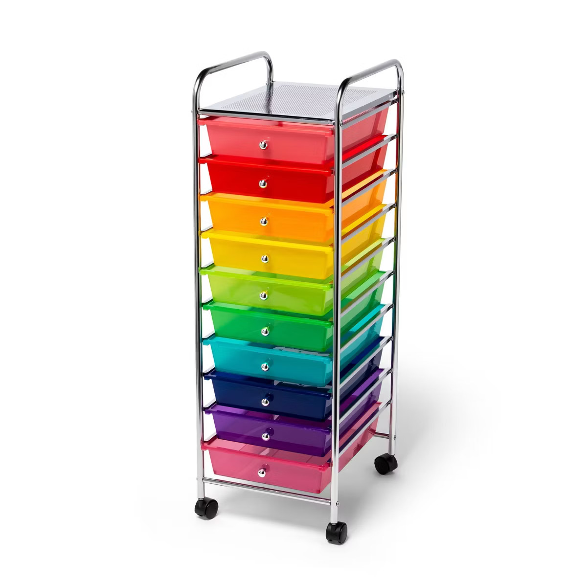 10 Shelf Rolling Cart Rainbow, Teacher Supplies - up&up™ | Target