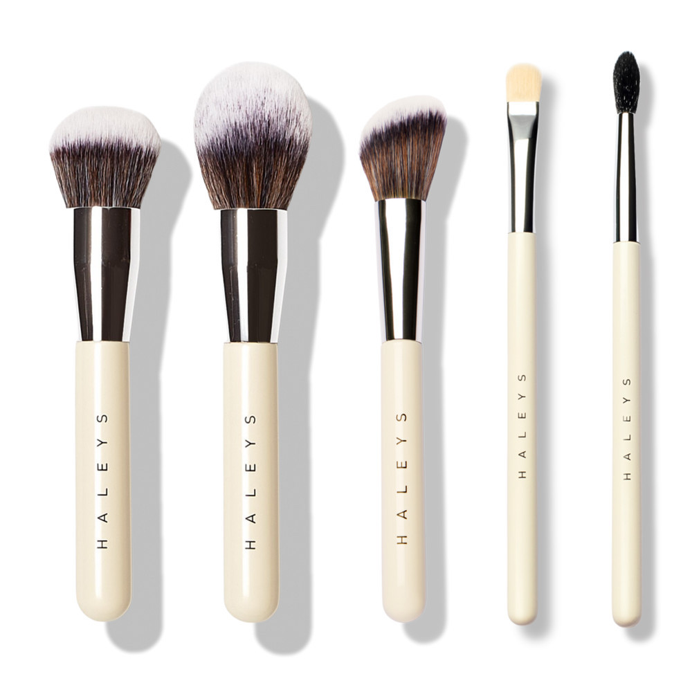 HALEYS Beauty 5-Piece Face & Eye Brush Essentials Kit | Ulta