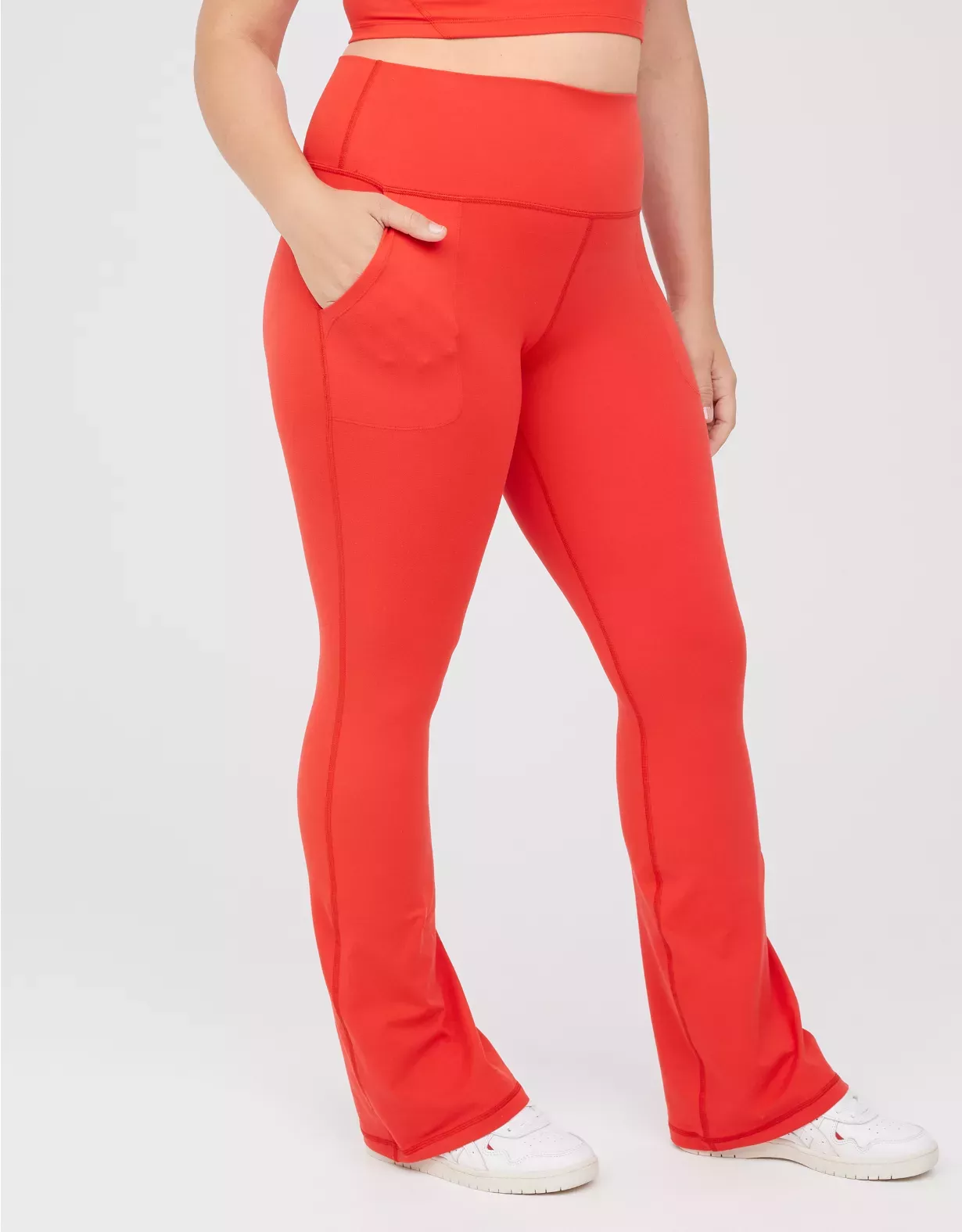 if you like the high waisted aerie flare leggings you will loveee thes, Aerie Flare Pants