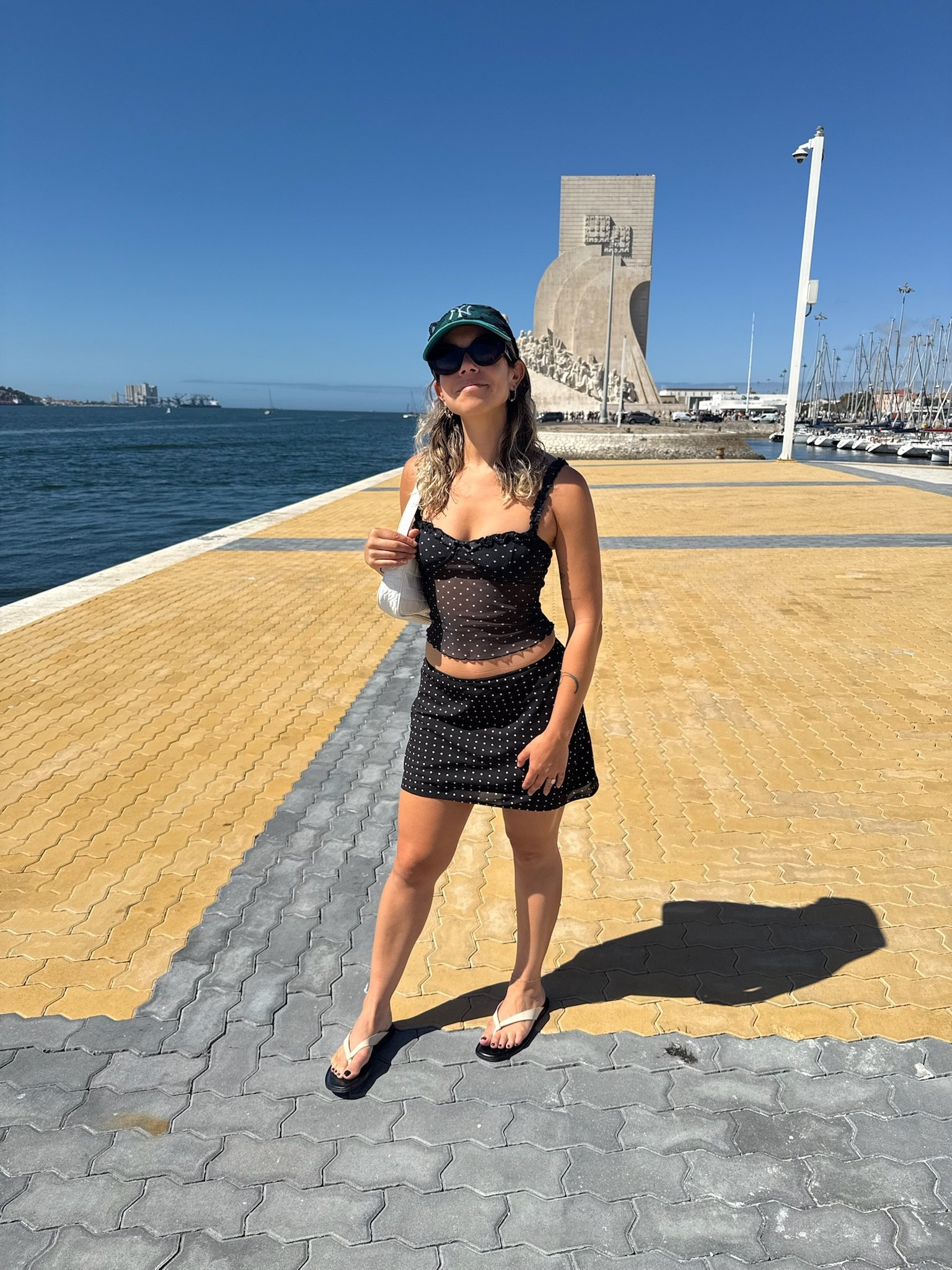 Dinner + a ‘Fit: Bonança in Lisbon, Portugal ⚓️

Set: Garage
Sandals: Everlane
Hat: Abercrombie & Fitch
Scarf: Urban Outfitters
Bag: Staud
Sunglasses: Marc Jacobs

#LTKStyleTip #LTKTravel #LTKPetite