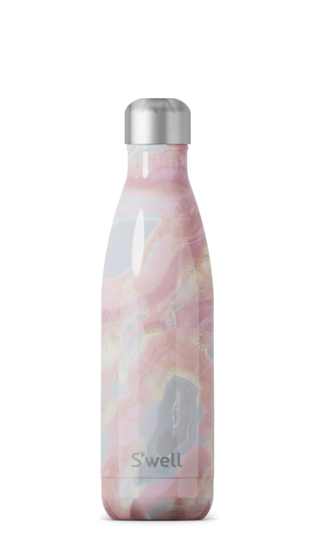 Geode Rose Insulated Stainless Steel Water Bottle | S'well | S'well