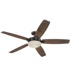 Harbor Breeze Platinum Kingsbury 70-in Oil Rubbed Bronze Indoor Downrod Mount Ceiling Fan Standar... | Amazon (US)