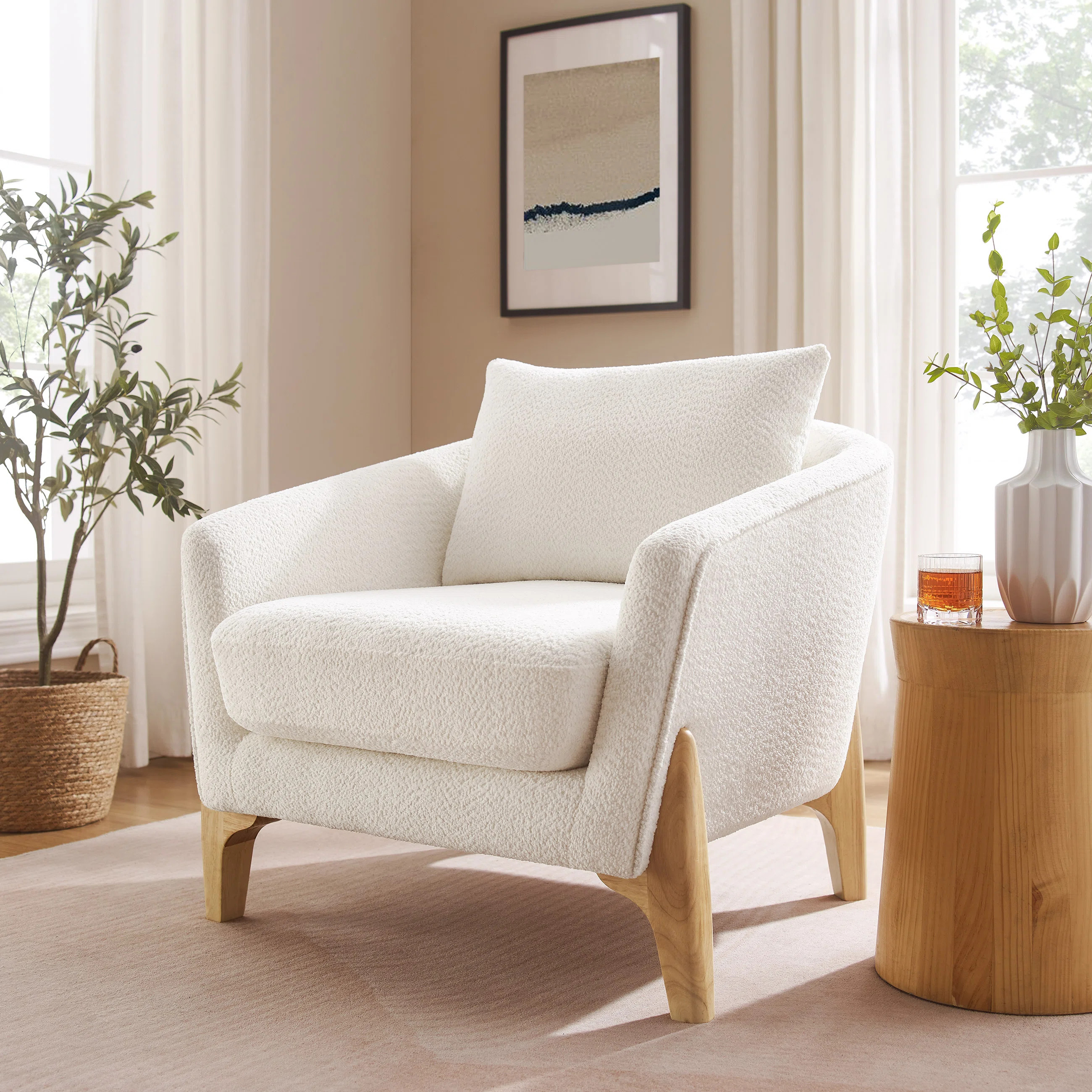 Kervin Upholstered Armchair | Wayfair North America