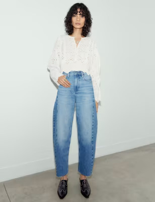 Barrel Leg Jean | Marks & Spencer (UK)