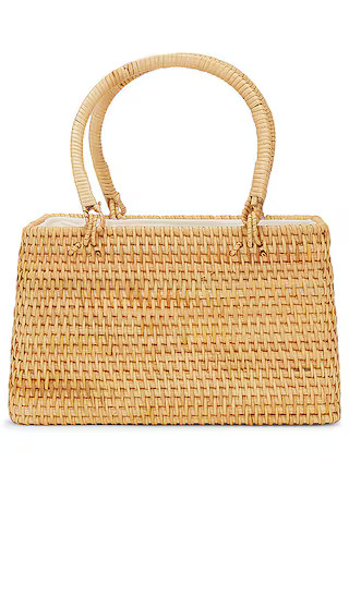 Ophelia Bag in Rattan | Revolve Clothing (Global)