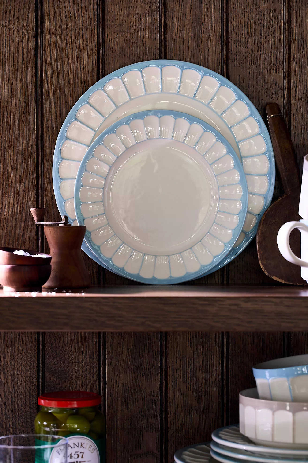 The Latte Stoneware Side Plates, Set of 4: Boulevard Edition | Anthropologie (US)