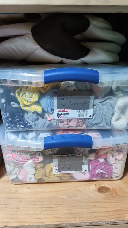 Best storage system for children's clothes ✨4 Sterilite 32 qt tub for 0-18 month clothes66 qt tubs for 2t + Minimal storage tipsMinimal baby essentialsMinimal kids clothes 

#LTKVideo #LTKhome #LTKkids