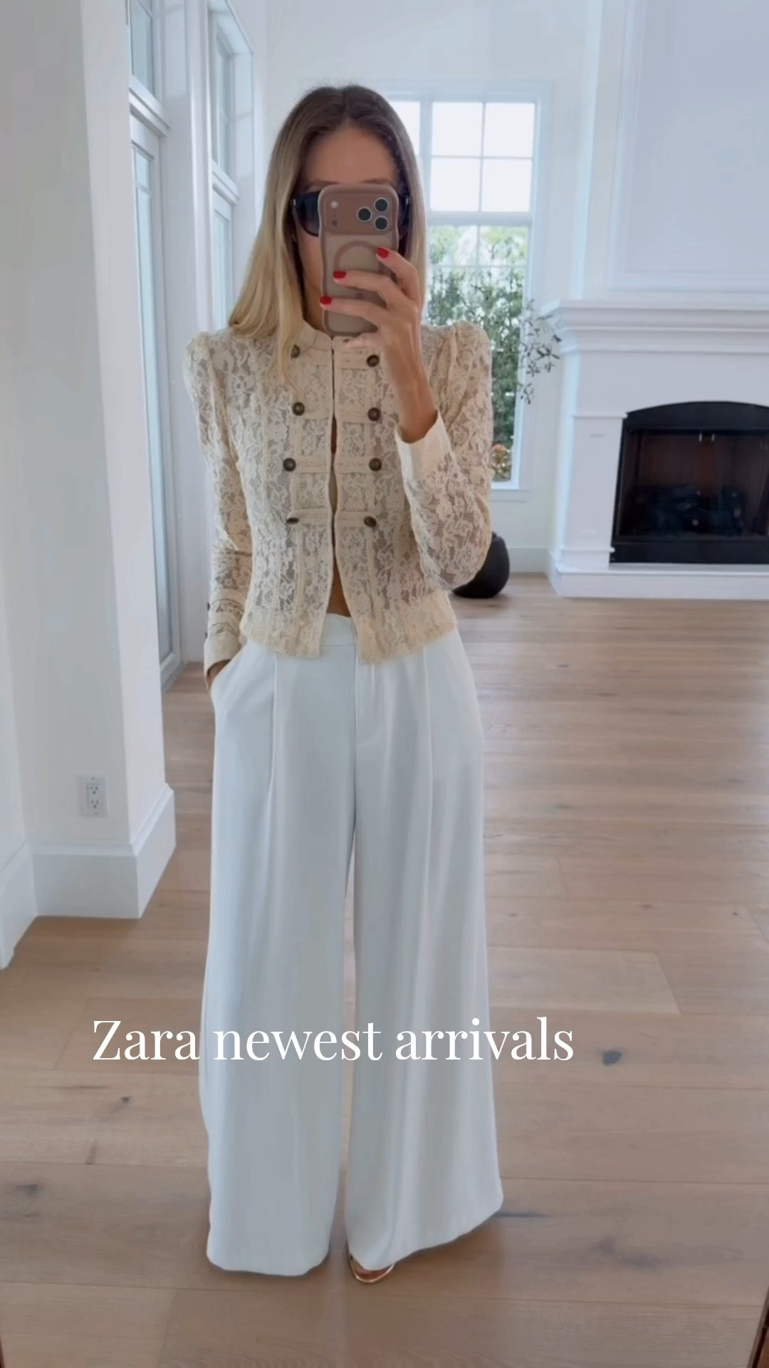 Zara newest arrivals . Wearing small all run tts . I am 5’9” for your reference

#LTKU #LTKOver40 #LTKgrwm