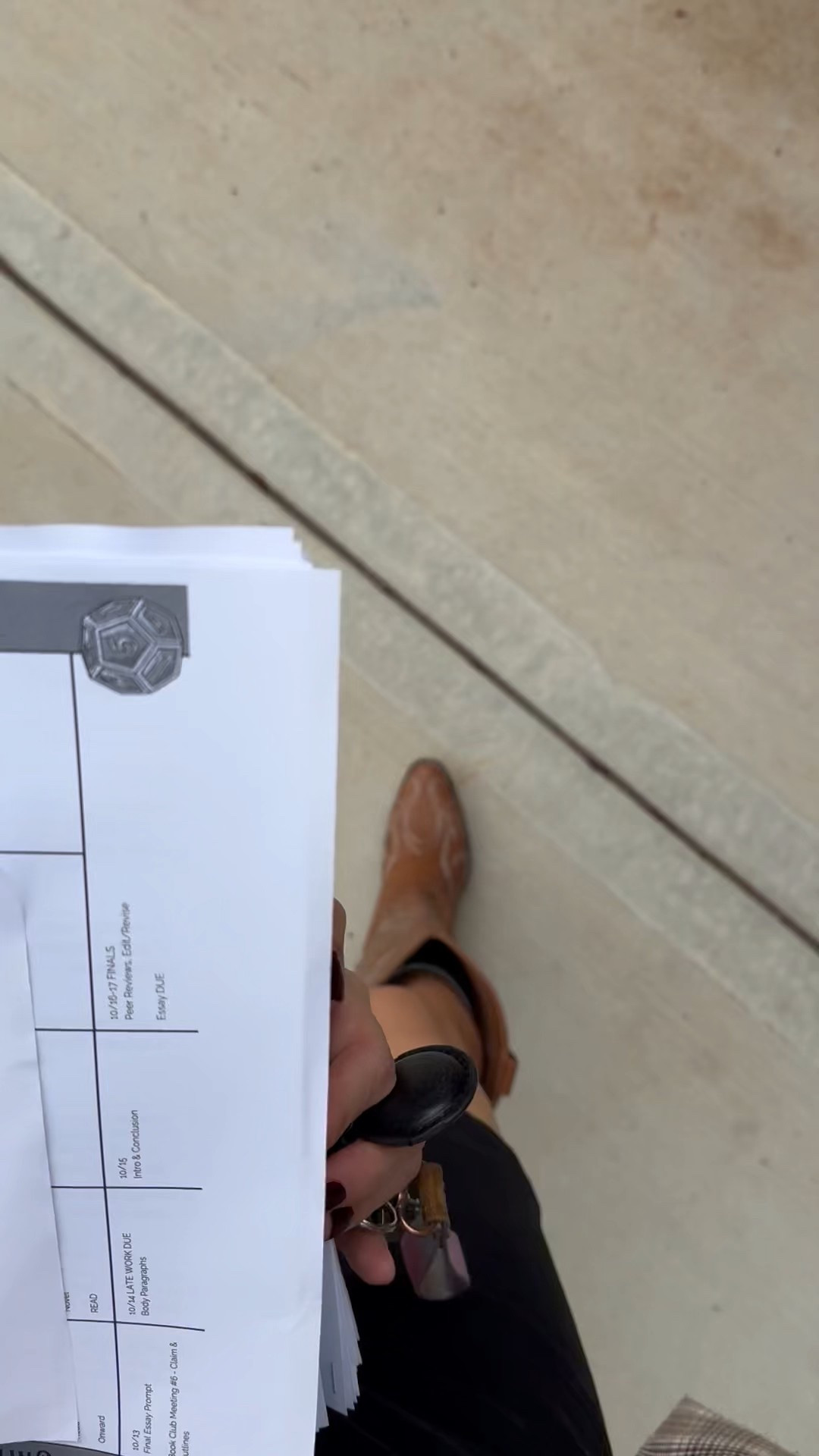 High school teacher outfit for fall 🍎