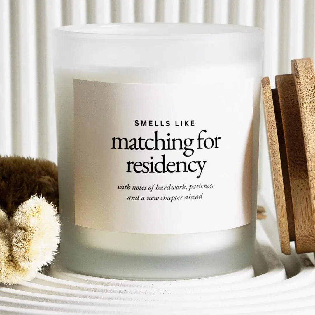 Smells Like Matching for Residency, Residency Match Day Gift, Funny Candle, Medical School Gradua... | Etsy (US)