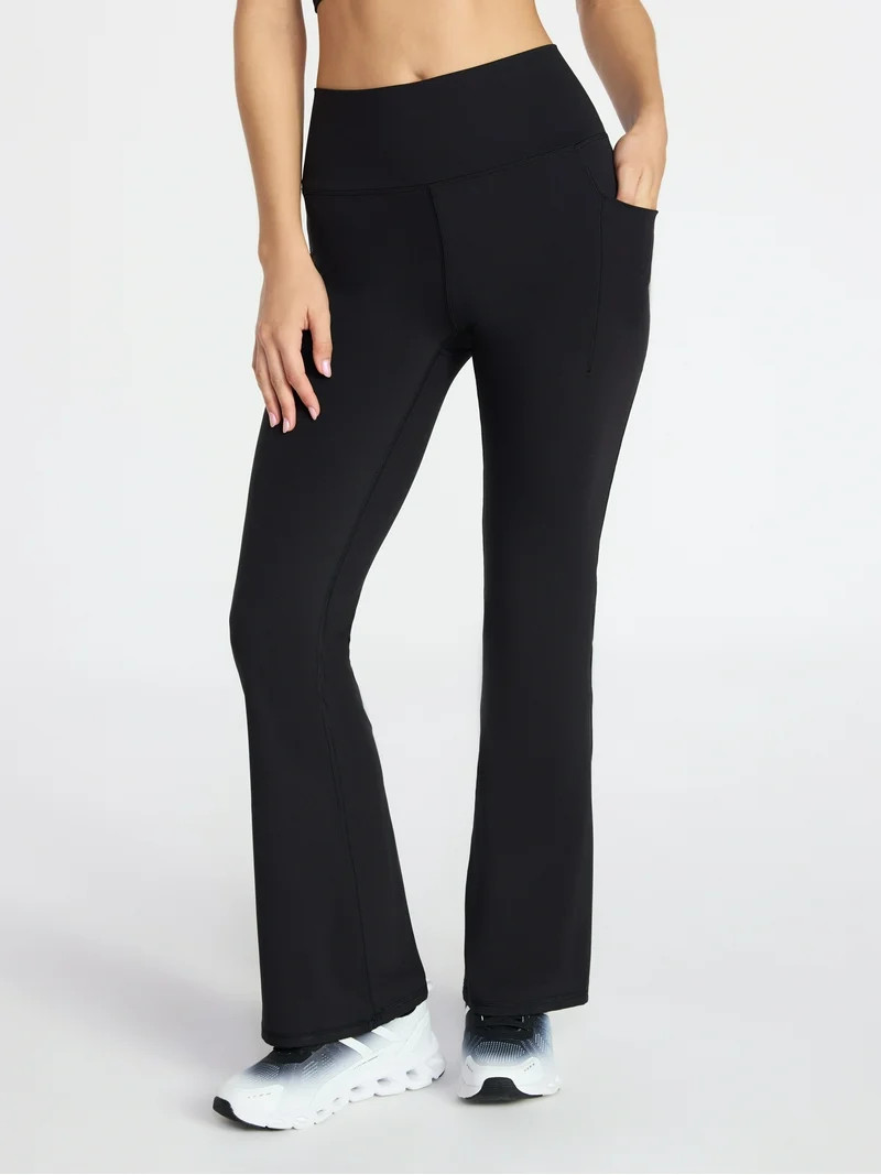 Avia Women's and Women's Plus SoftSculpt Flare Leggings, Sizes XS-4X | Walmart (US)