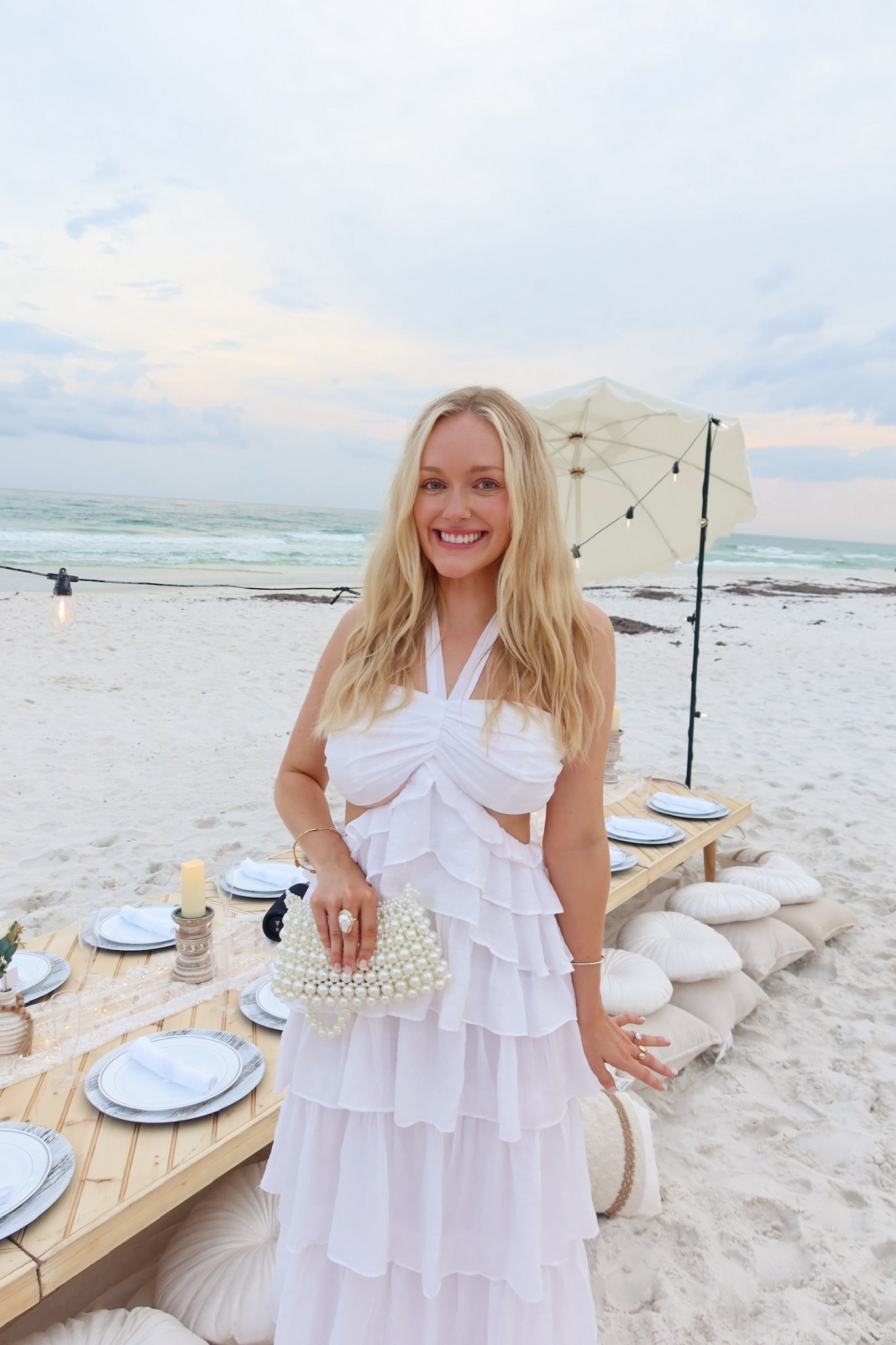 night two bachelorette 🫶🏼🤍🐚💍

#LTKTravel #LTKSummerEdit #LTKWedding