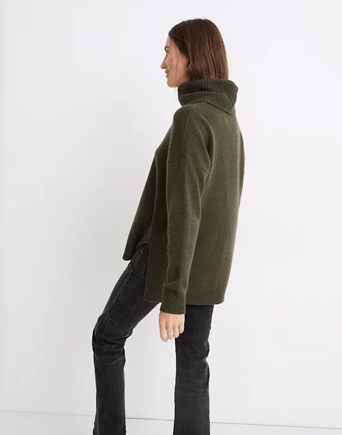 (Re)sourced Cashmere Convertible Turtleneck Sweater | Madewell