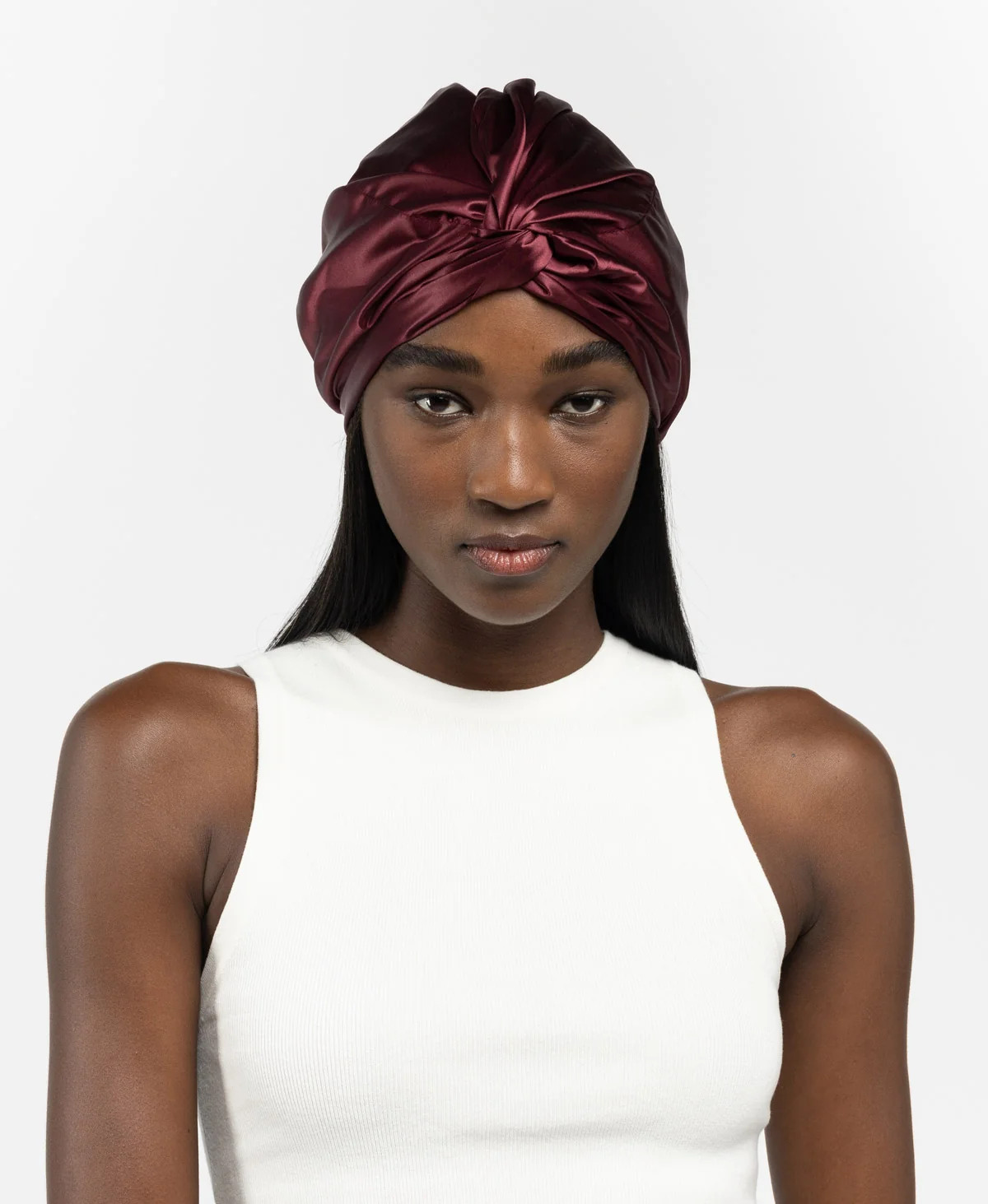 Atelier Medica Organic Silk Hair Bonnet | Clementine Sleepwear
