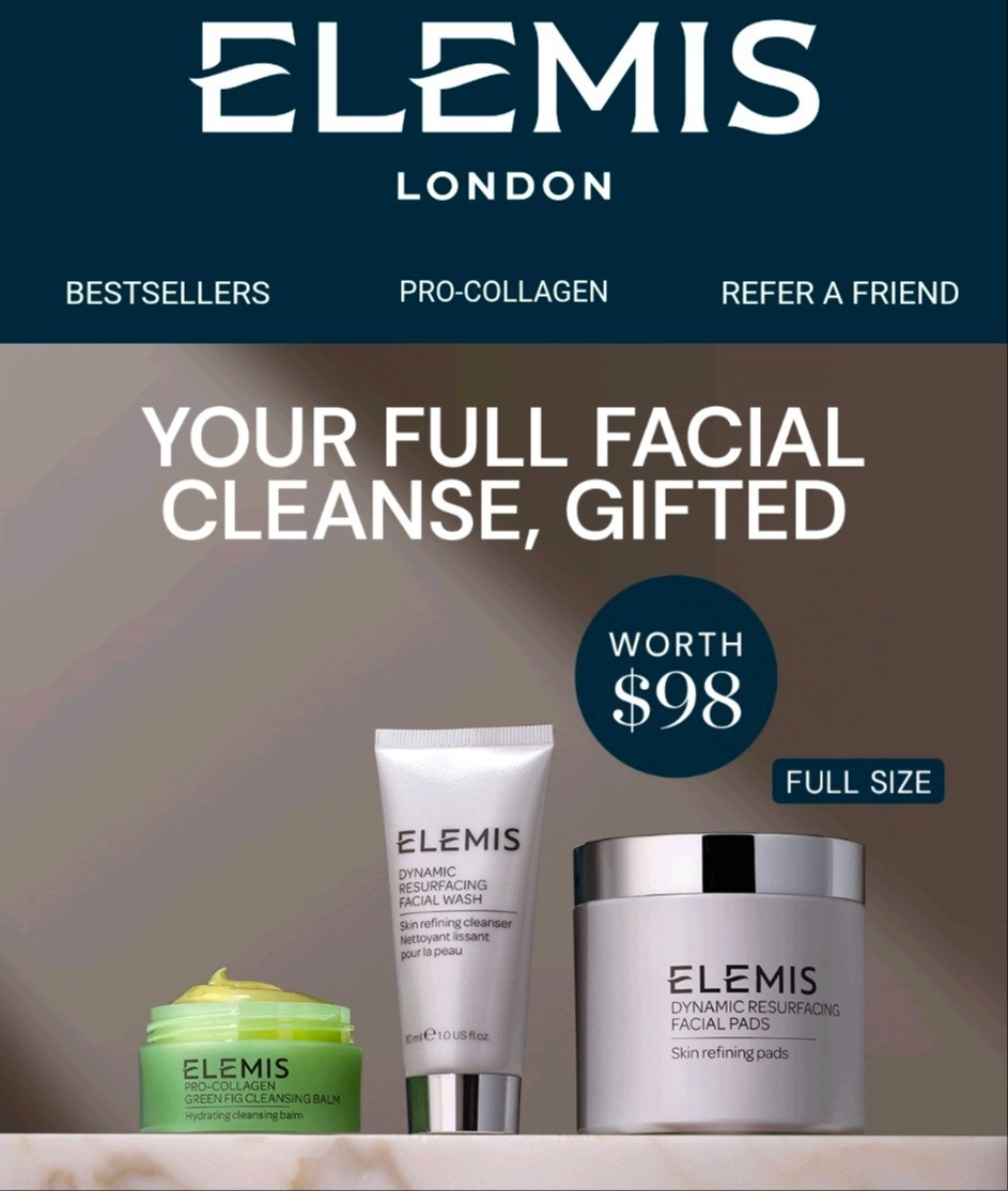 Receive a 3-piece gift ($98 value) — including full-size Dynamic Resurfacing Facial Pads – free with any full-size purchase.*Code: CLEANSE 

#LTKSaleAlert #LTKBeauty #LTKOver40