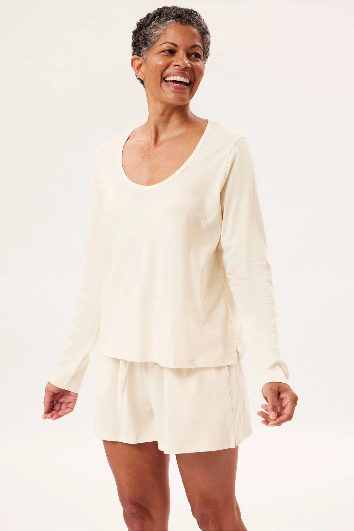 Chamomile Sleep Long Sleeve Tee | Girlfriend Collective