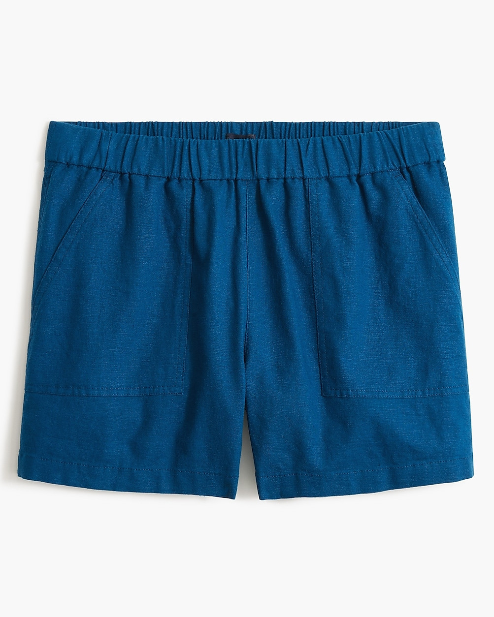 Linen-blend pull-on short | J.Crew Factory