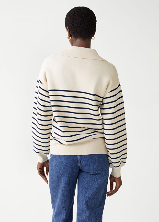 Relaxed Collared Sweater | & Other Stories US