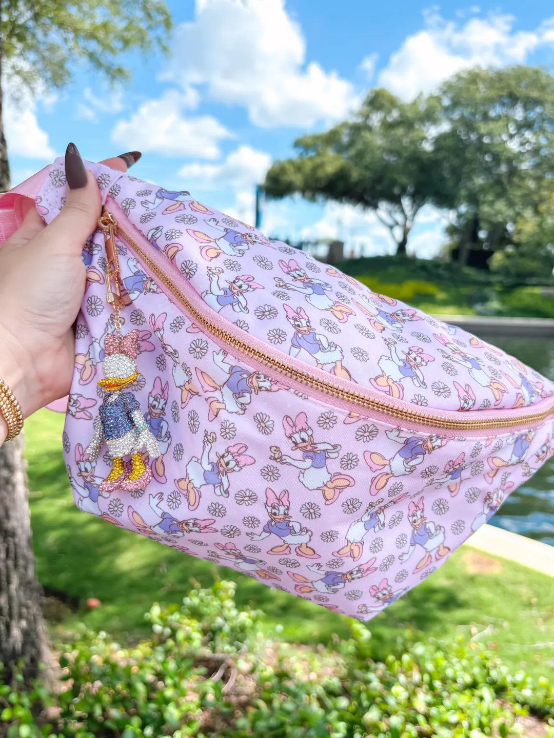 Girl Duck Pink XL Belt Bag Crossbody Bum Bag - Etsy | Etsy (US)