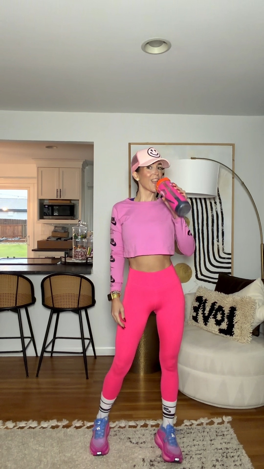 Last full simulation before the Hyrox Las Vegas race day. #workoutoutfit #hyroxoutfit #gymootd 

#LTKfitnessgoals