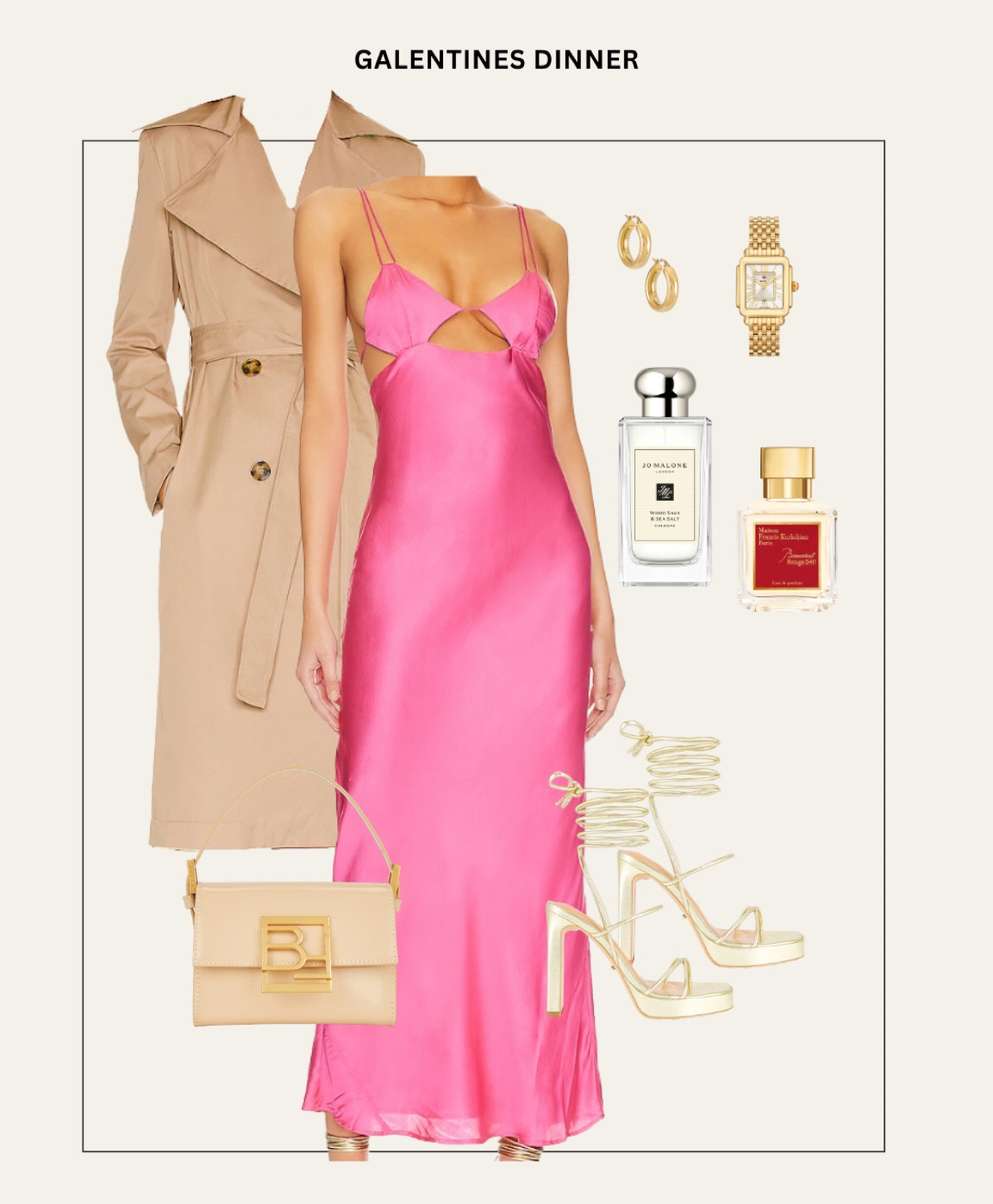 I fell in this love with this pink slip dress. Perfect for a valentines dinner with your best girlfriends 💕

valentine’s day l valentines outfit l galentines 