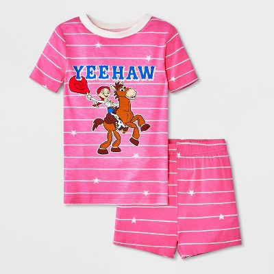 Toddler Girls' Toy Story Jessie Pajama Set - Pink 4T | Target