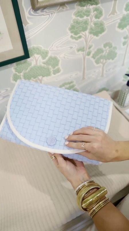 Machine washable and portable changing pad! 