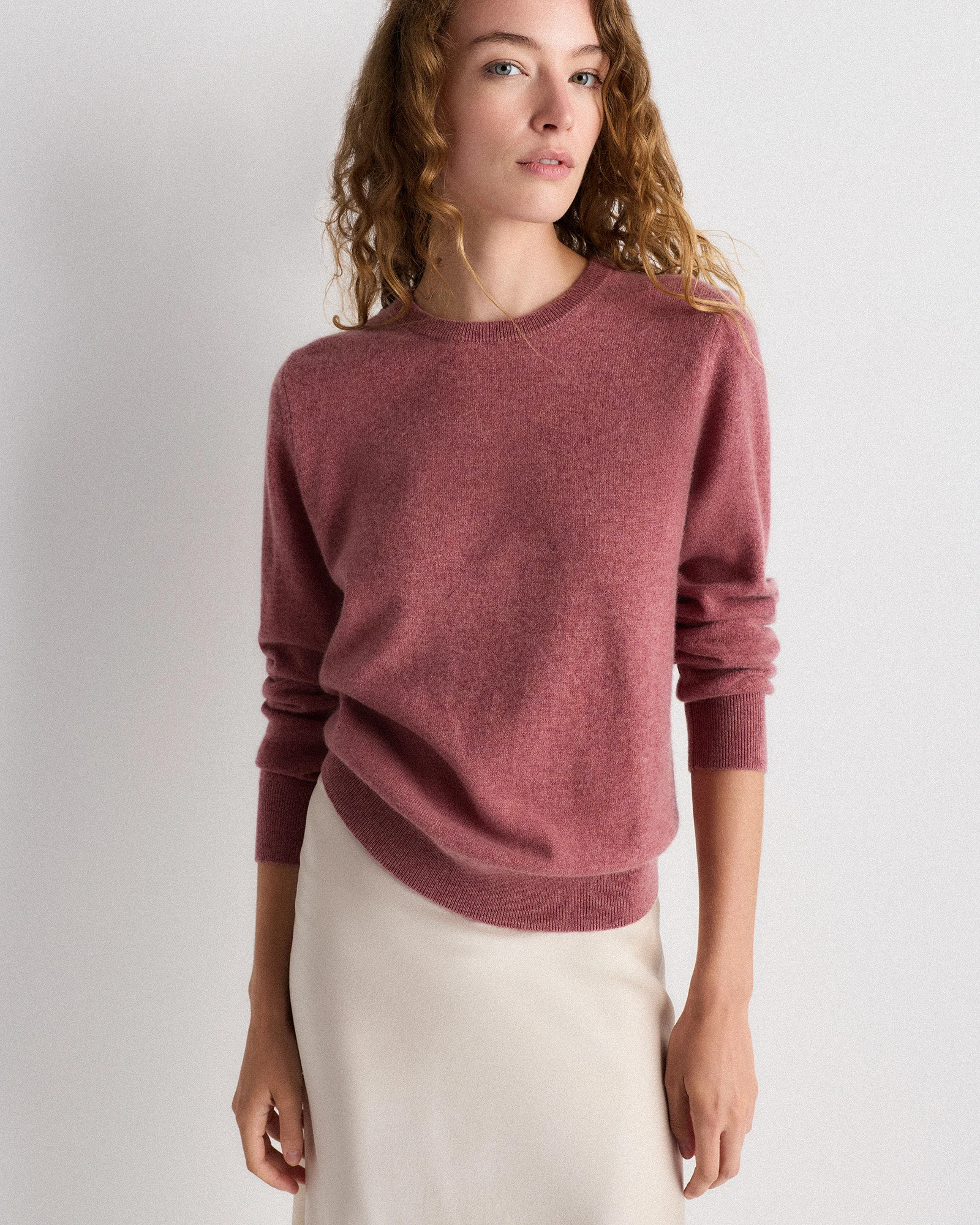 Mongolian Cashmere Crewneck Sweater | Quince