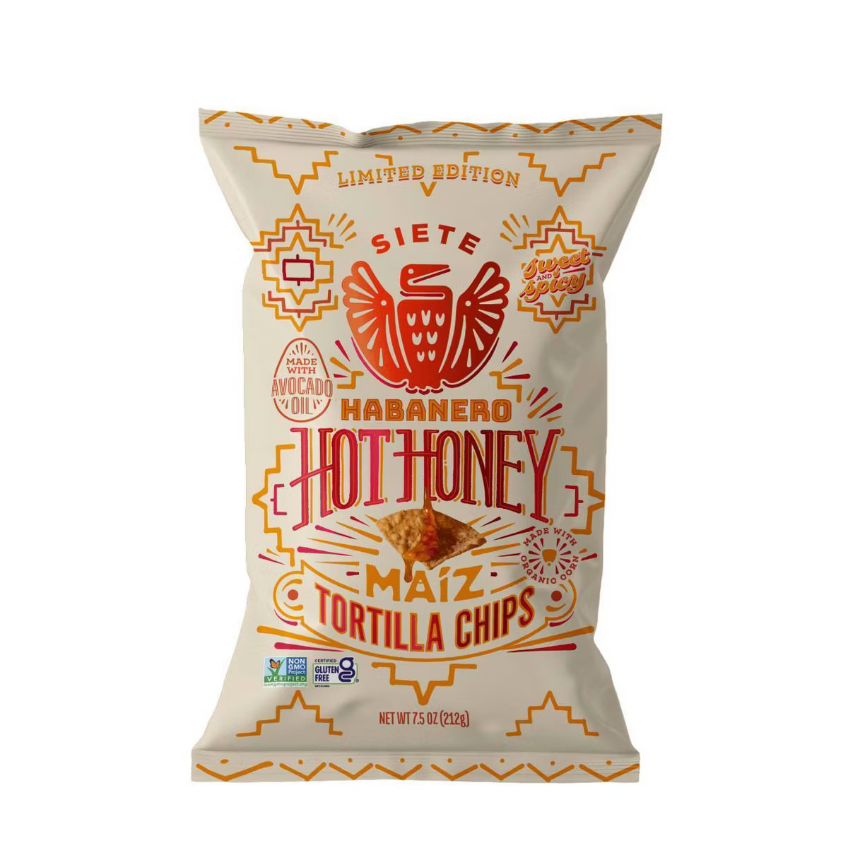 Siete Habanero Honey White Yellow Corn Tortilla Chips - 7.5oz | Target