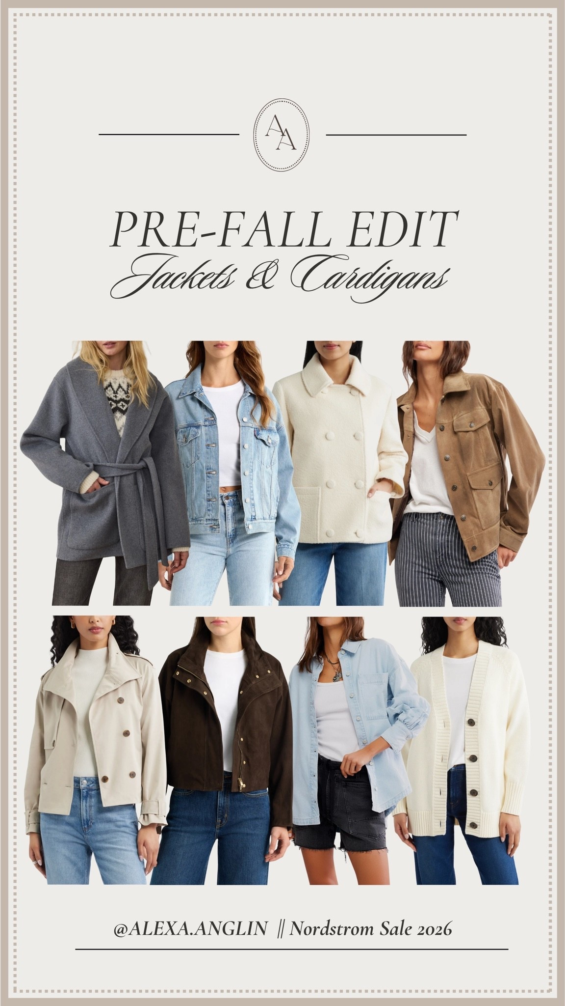 The Nordstrom Sale is now live! 💛 Cardmembers can all shop now & it opens fully to public on Saturday 7/18. Shop pre-fall fashion looks featuring transitional styles for cooler days ahead. Jackets + cardigans for fall ✨. 

Nordstrom sale || NSale picks || trending fall styles || fall fashion on sale || fall edit || sale alert || jackets + cardigans || fall staples || fall jackets || fall outfit inspo

#LTKootd #LTKSeasonal #LTKSaleAlert