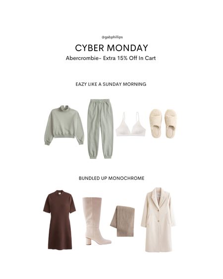 Abercrombie cyber Monday outfit ideas for the holidays! 

#LTKCyberWeek #LTKfindsunder100 #LTKSeasonal