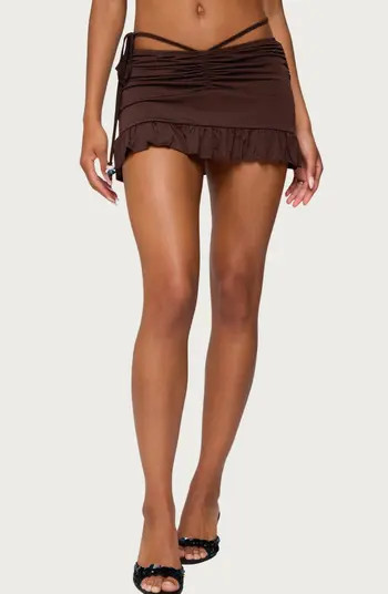 Koda Ruched Miniskirt | Nordstrom