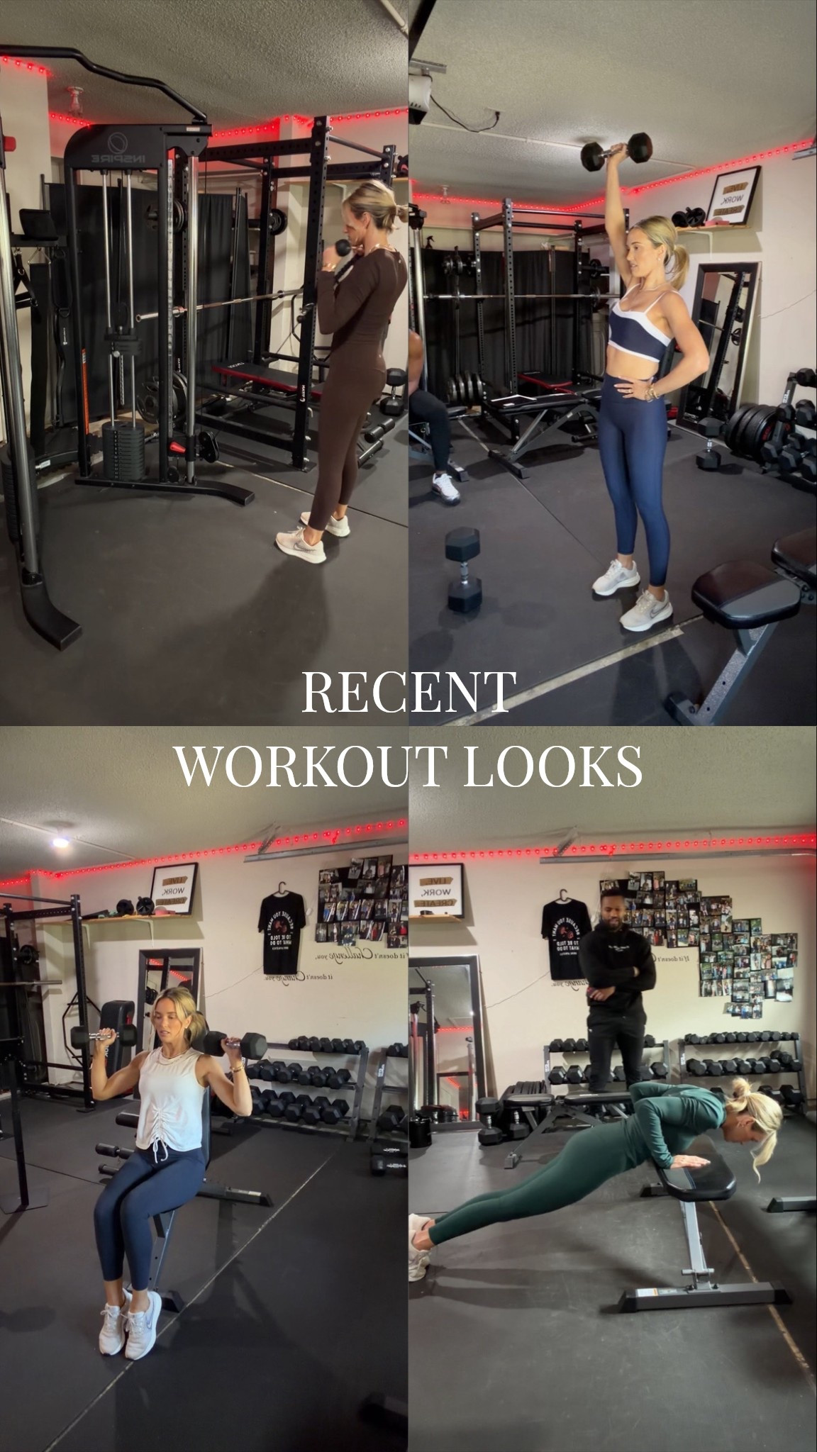 Recent workout looks! 

#LTKmomlife #LTKootd #LTKfitnessgoals