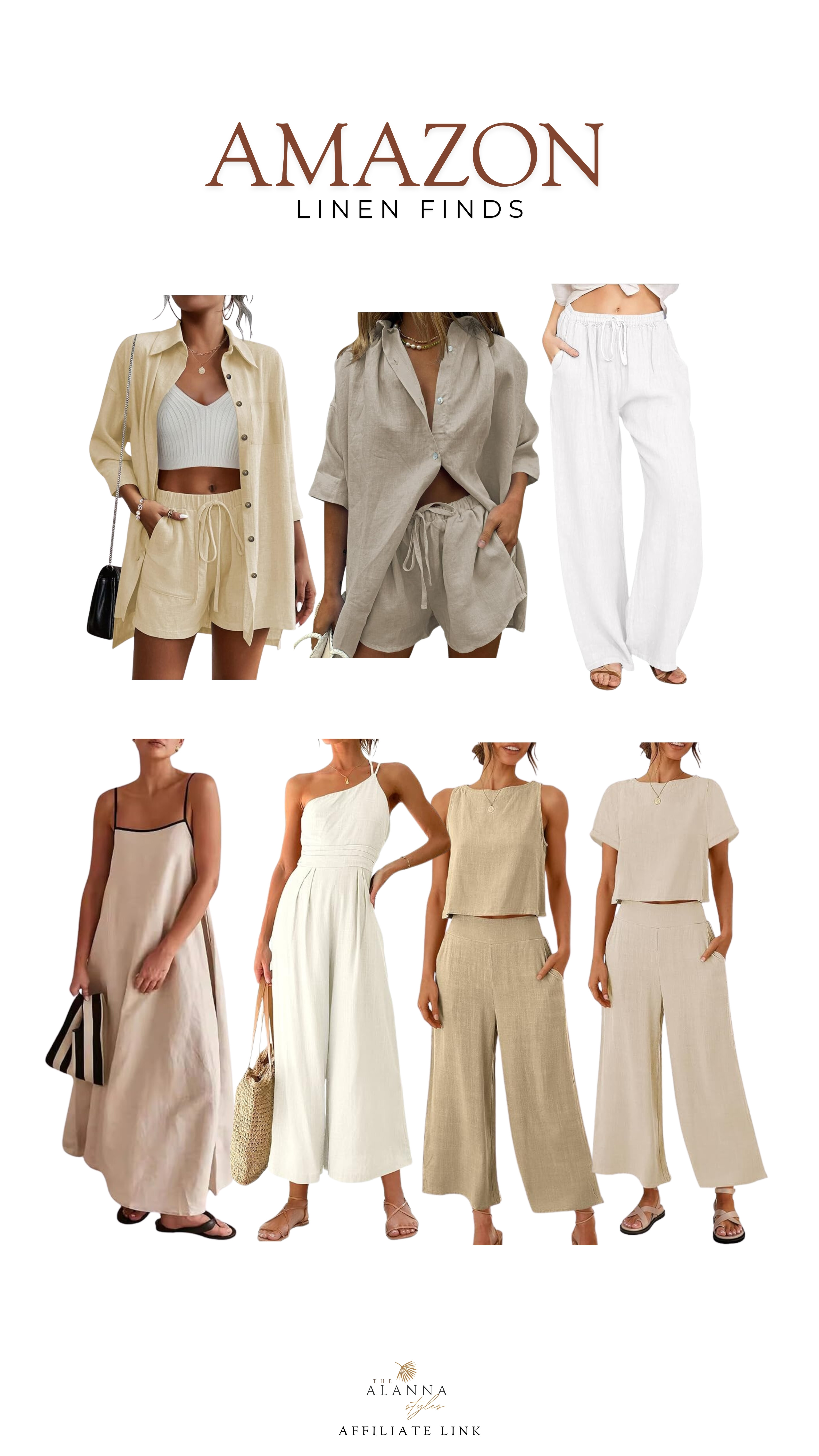 Amazon best linen finds. Perfect for spring! 

 